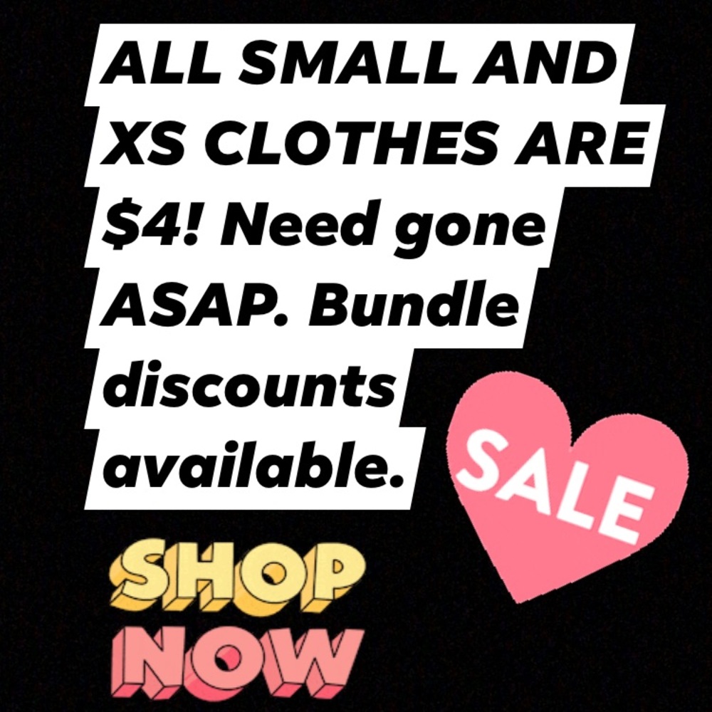 SALE THIS WEEKEND